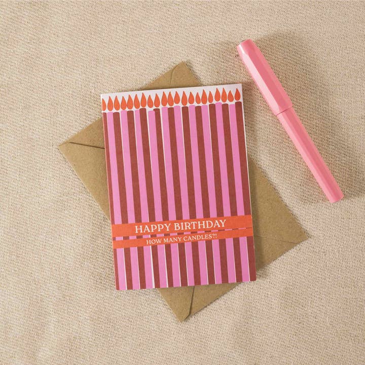 Good Tuesday (Once Upon a Tuesday) - Wholesale Birthday Card - Counting Candles | Birthday Card | A6