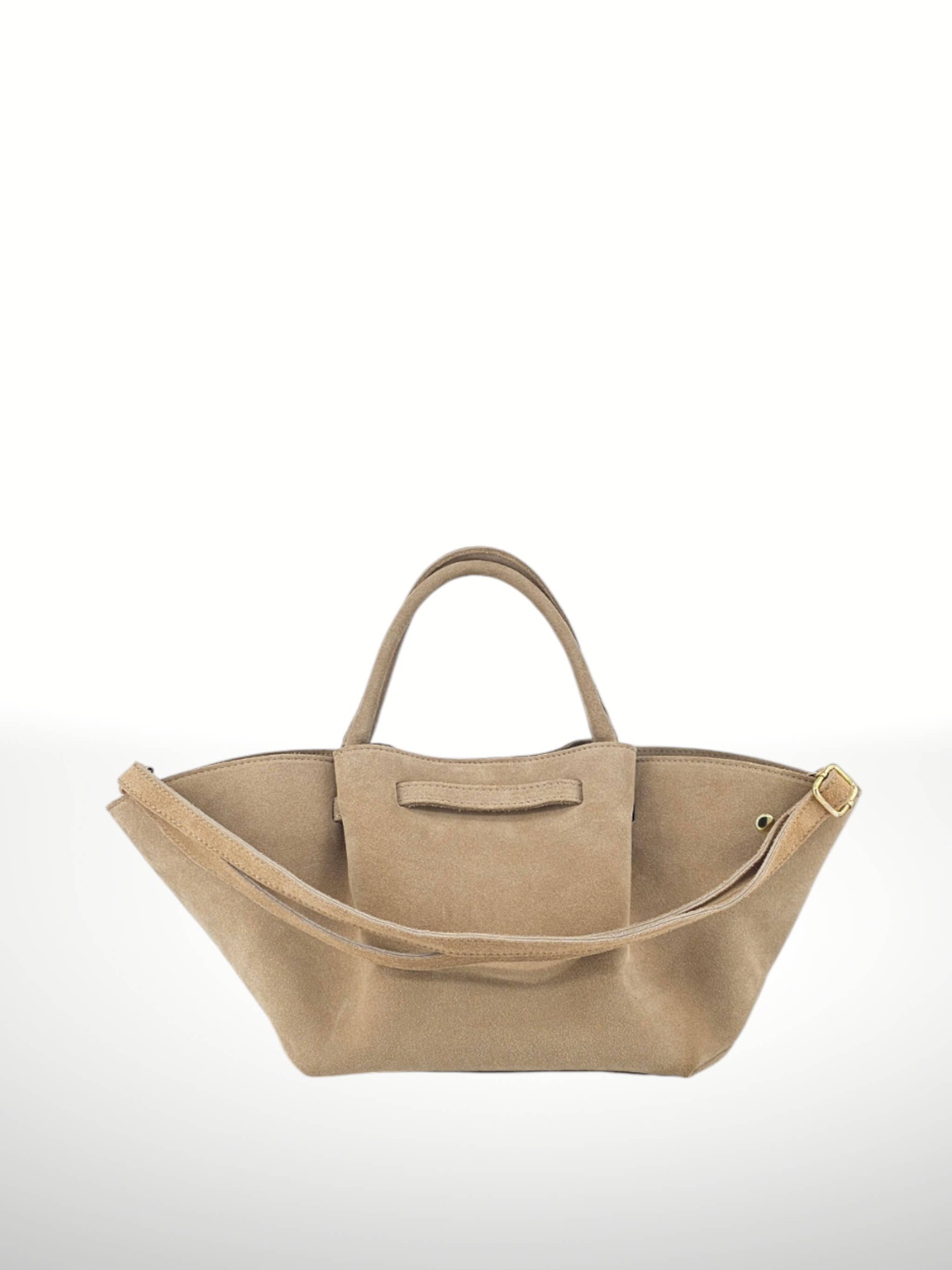 ITALIAN'S LEATHER – Großhandel Henkeltasche – Damen – Iklana Wildledertasche 2503089