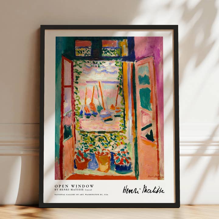 Henri Matisse La Fenêtre Ouverte pour la vente par Seven Icons Store