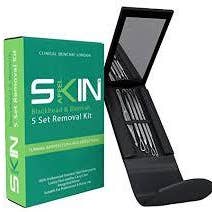My Wholesale Warehouse – wholesale Facial-care set/kit – Skinapeel 5pc Blackhead and Blemish Removal Kit With Mirror and Case1