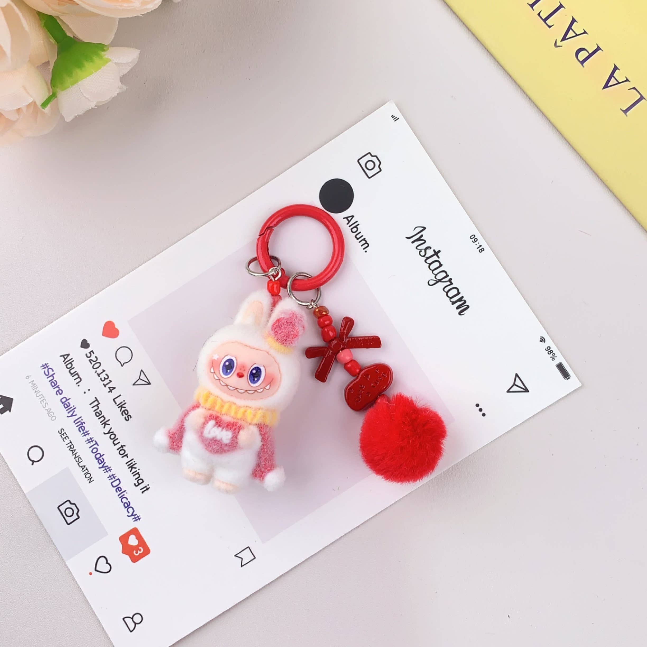 Lilyrosy（Duty free) - Wholesale Keychain - Women's -  Hot-Selling Cute Keychain for Girls,Car Key Accessory11