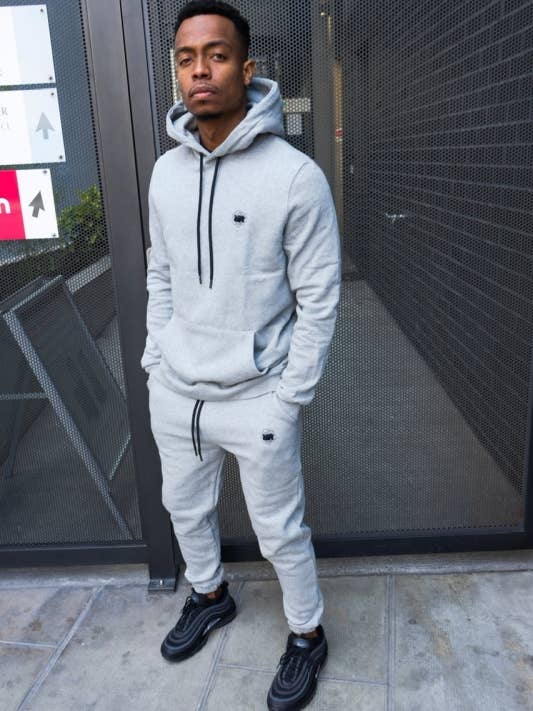 TRACKSUIT RR GRIS CHINÉ for wholesale by Rozertys