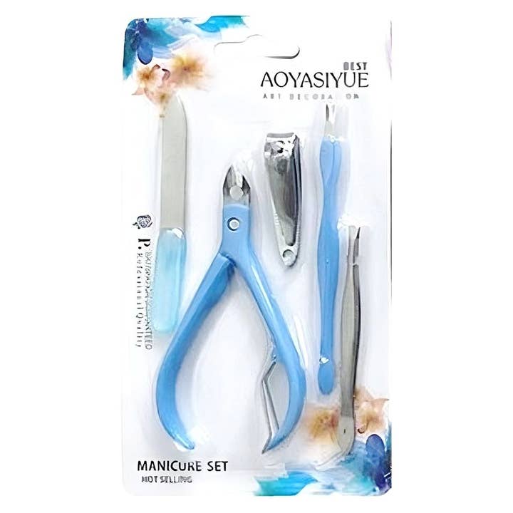 Diacly - Wholesale Nailcare set - 5 Pcs Nail Art Manicure Pedicure Clippers Kit Set2