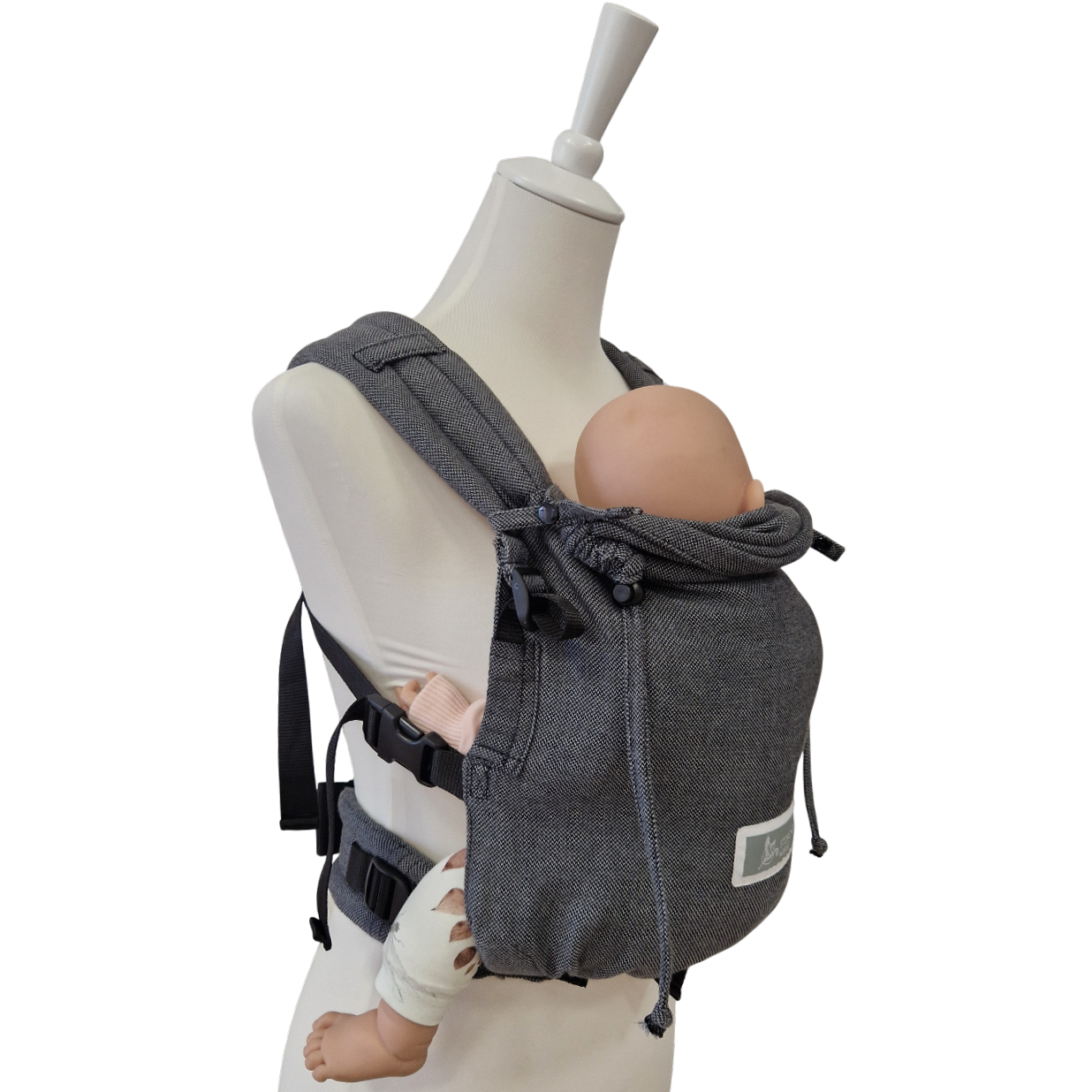 Storchenwiege GmbH & Co. KG - Vente Porte-bébé - Valeno Graphite2