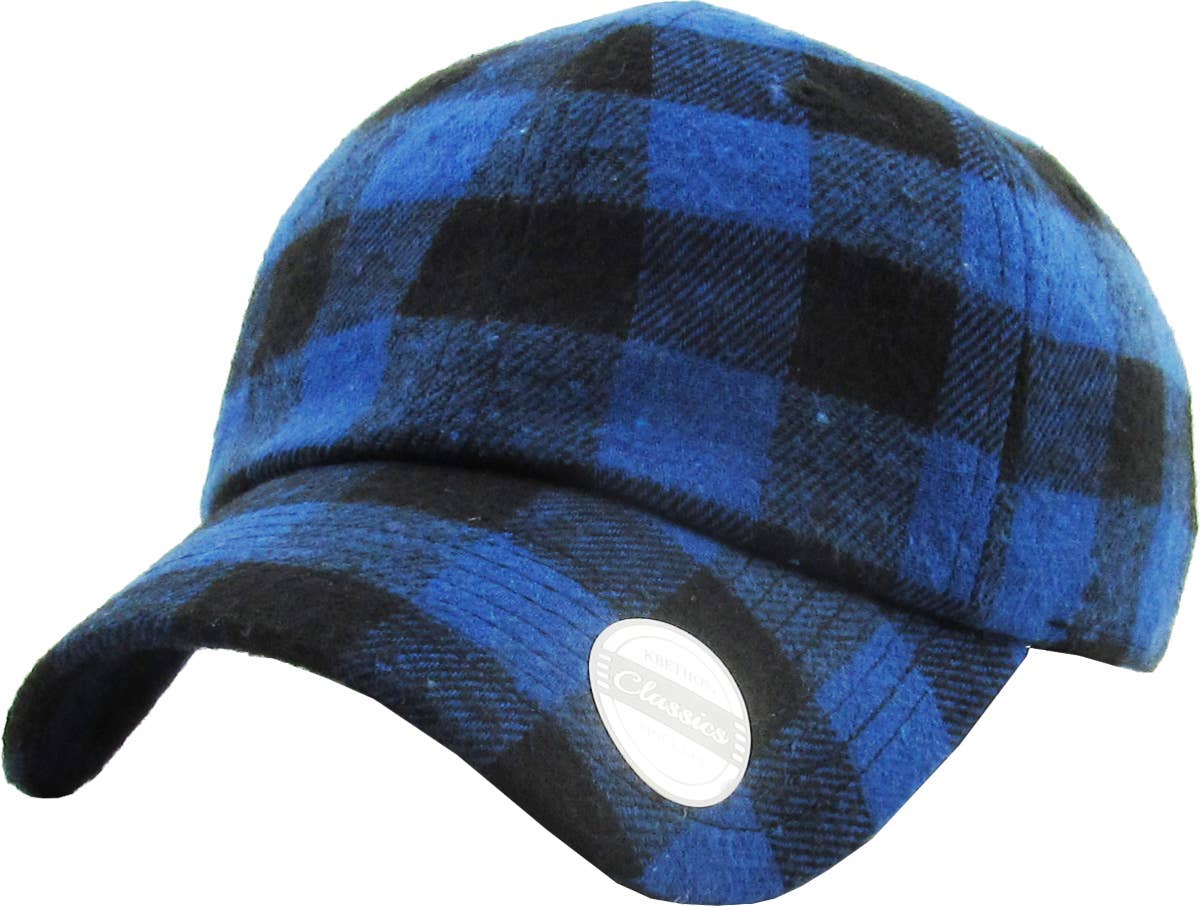 KBETHOS - Vente Casquette de baseball – unisexe - Casquette de baseball à carreaux KBETHOS28