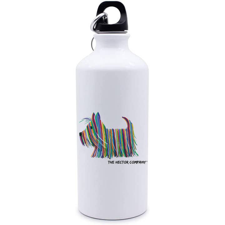 Scottie Dog Water Bottle - Rainbow for wholesale by The Hector Company
