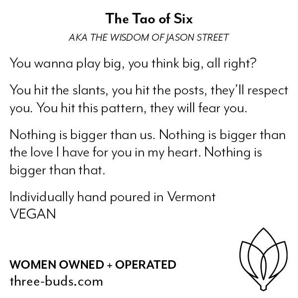 Three Buds Apothecary - Wholesale Jar/Filled Candle - Clear Eyes Full Hearts /  Friday Night Lights Soy Candle2