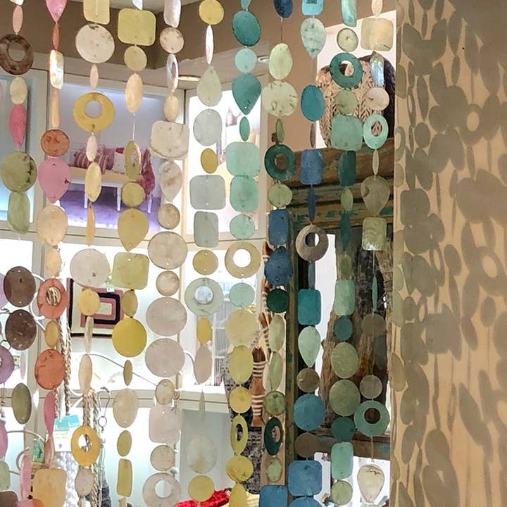 Balizen by zen zen garden home - Wholesale Decorative Tassel/Wall Drop - Capiz Strand | Natural1