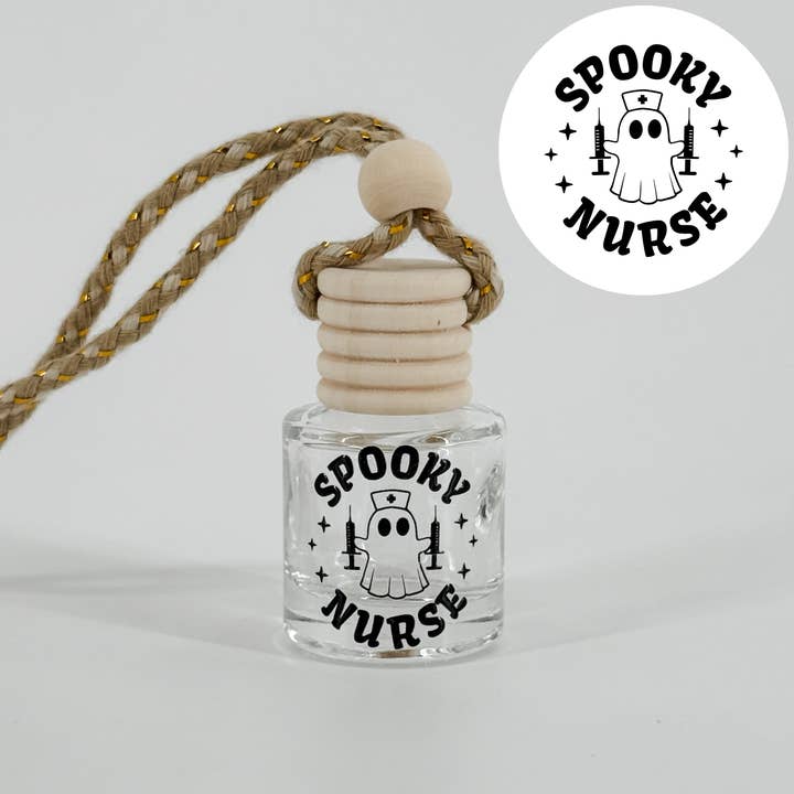 Spooky Nurse Car Diffuser for wholesale by The Candle Warehouse