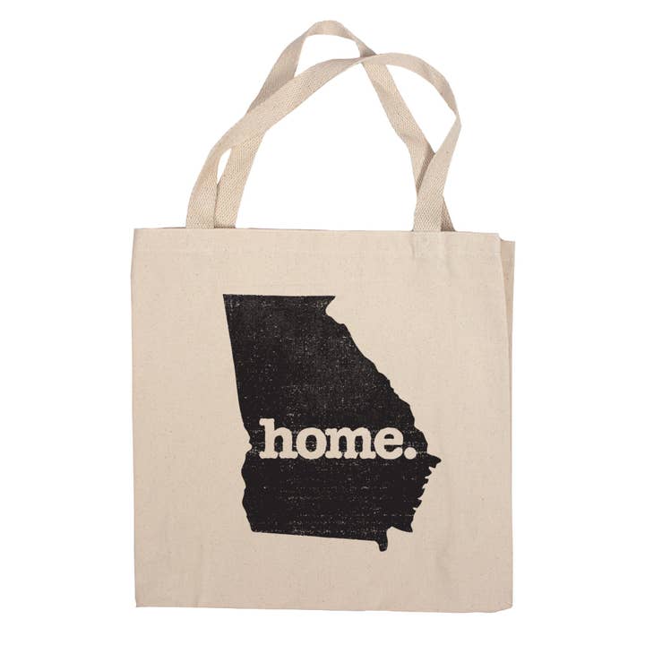 Canvas Tote Bag - Georgia for wholesale by Home State Apparel