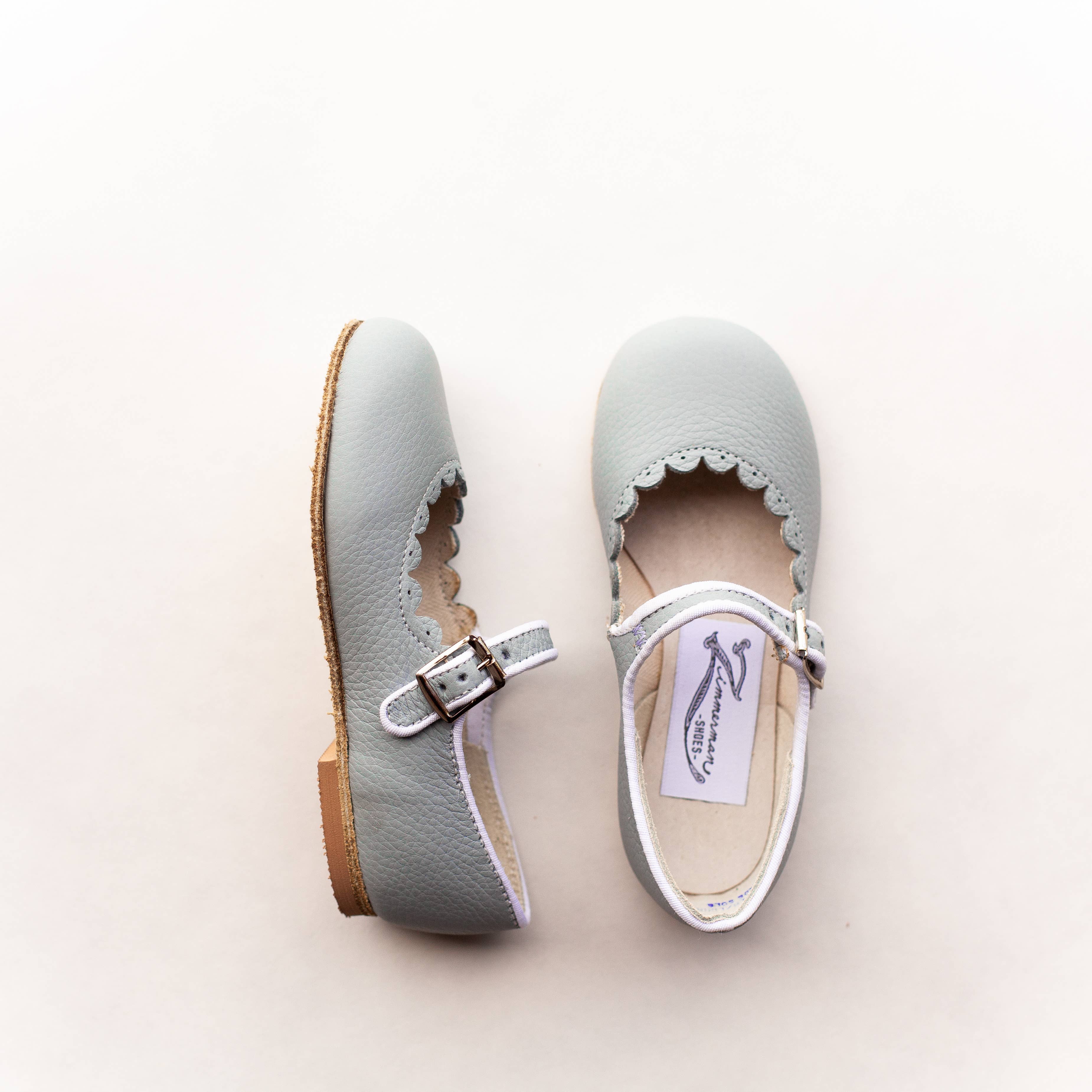 pale blue mary jane shoes