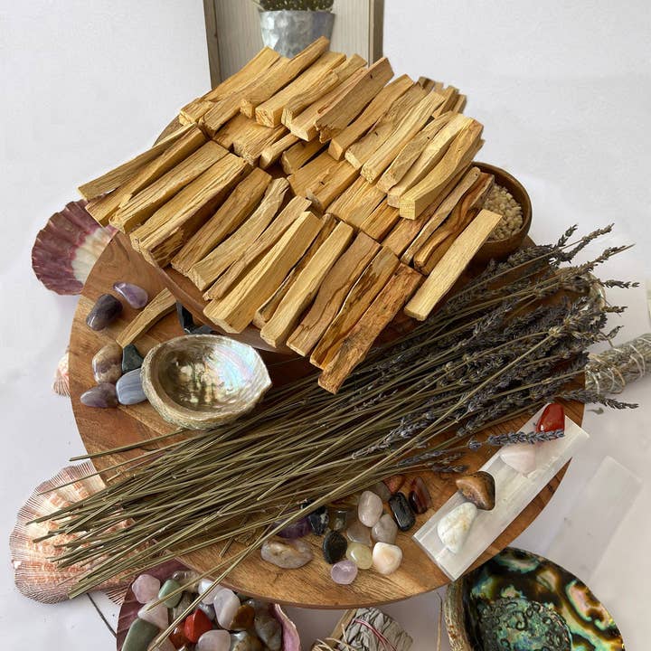 CaNatureLover - Wholesale Smudge Stick - Natural Wholesale PALO SANTO Sticks from PERU 4 INCH