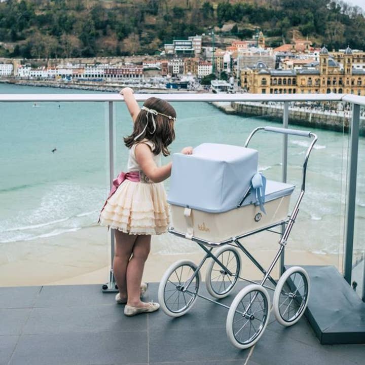 Maria & Jesus - Wholesale Doll Stroller - Kids - Sweet Car + Napa Bag - Customizable Color, Size, and with Your Name!18