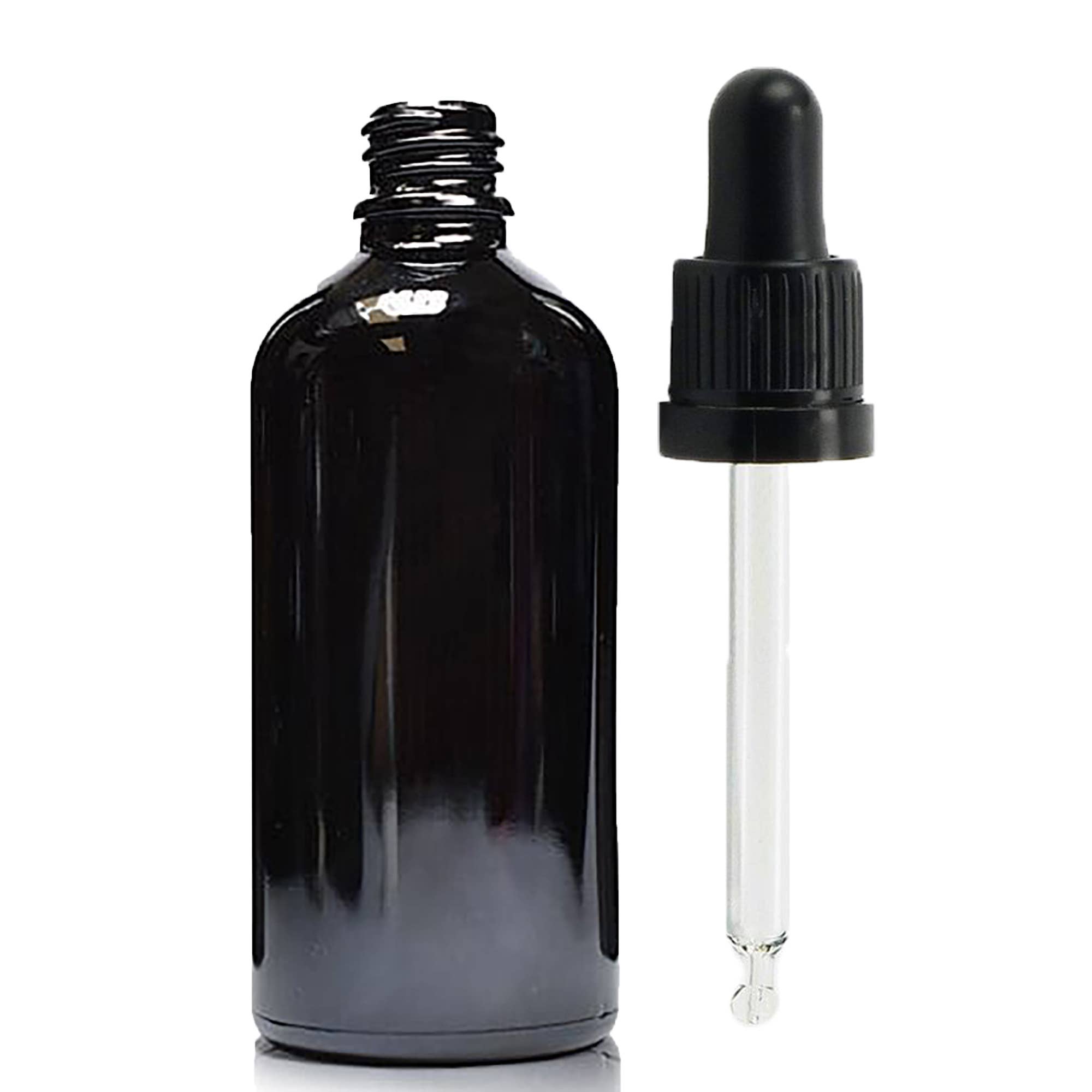 AWGifts Europe - Wholesale Essential Oil Holder - Black Dropper Bottles - 100ml2