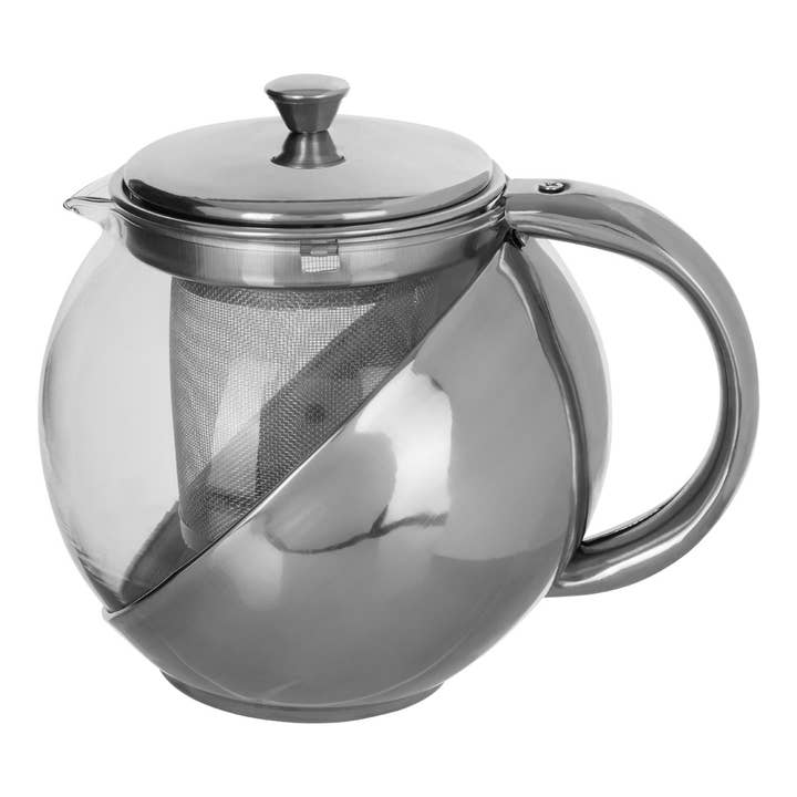 Interiors by Premier – wholesale Tea pot – Stainless Steel Teapot - 650ml2