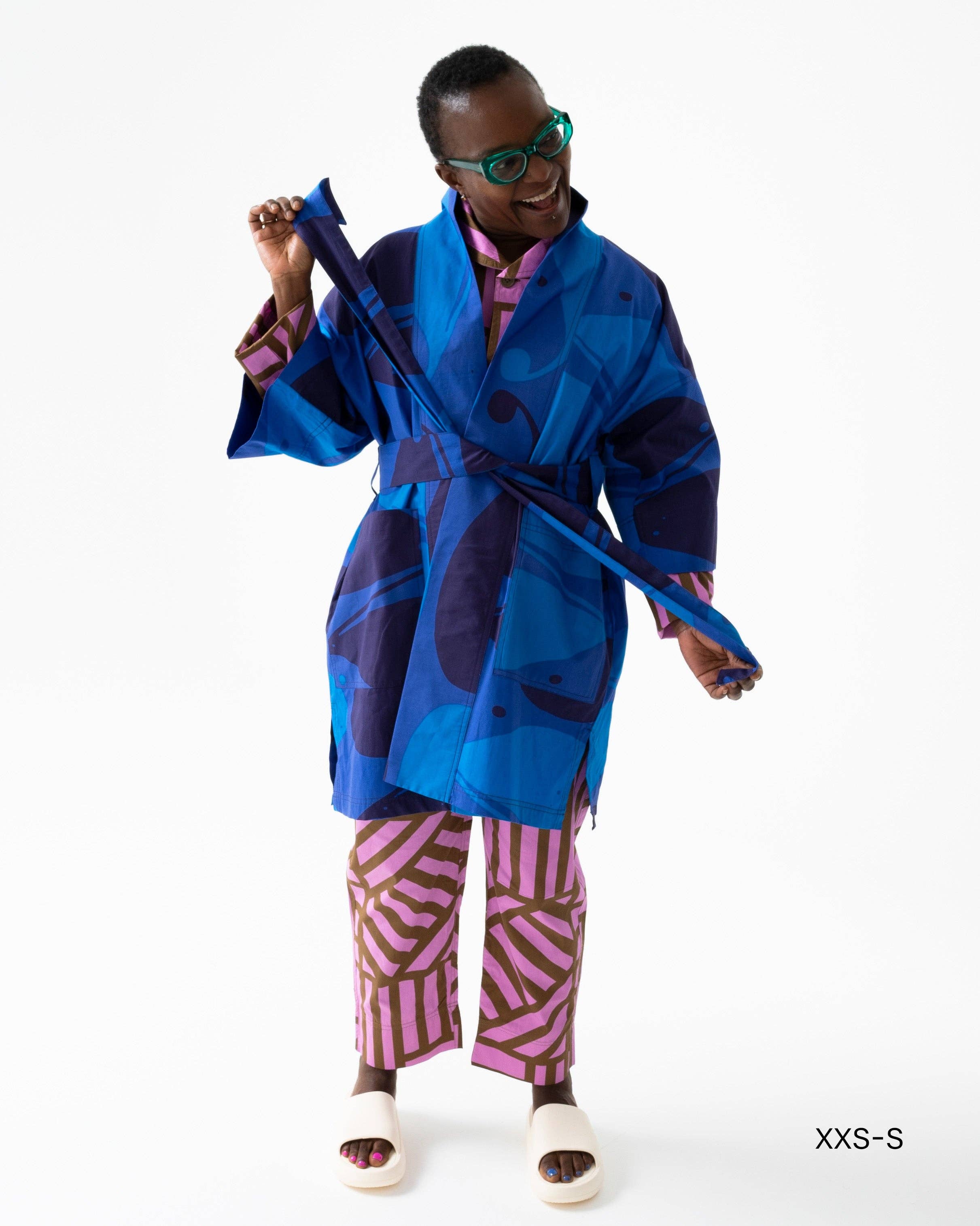 Irregular Sleep Pattern – wholesale Robe – Unisex – Barbarian Robe in Cosmic4