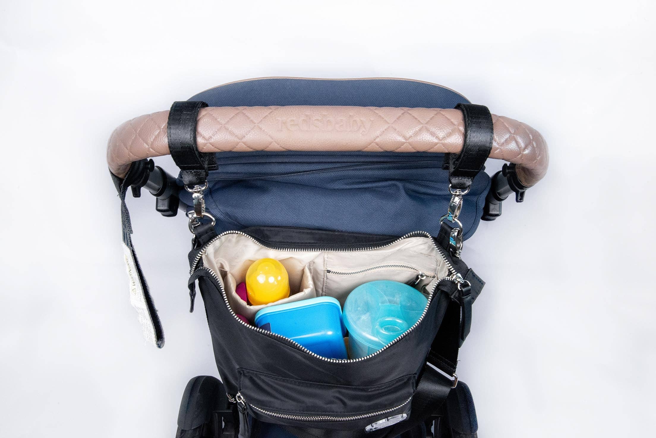 Mummas Wear - Wholesale Diaper Bag - Baby - Teeny Tiny™ Pram Caddy Crossbody Bag in Midnight Mayhem11