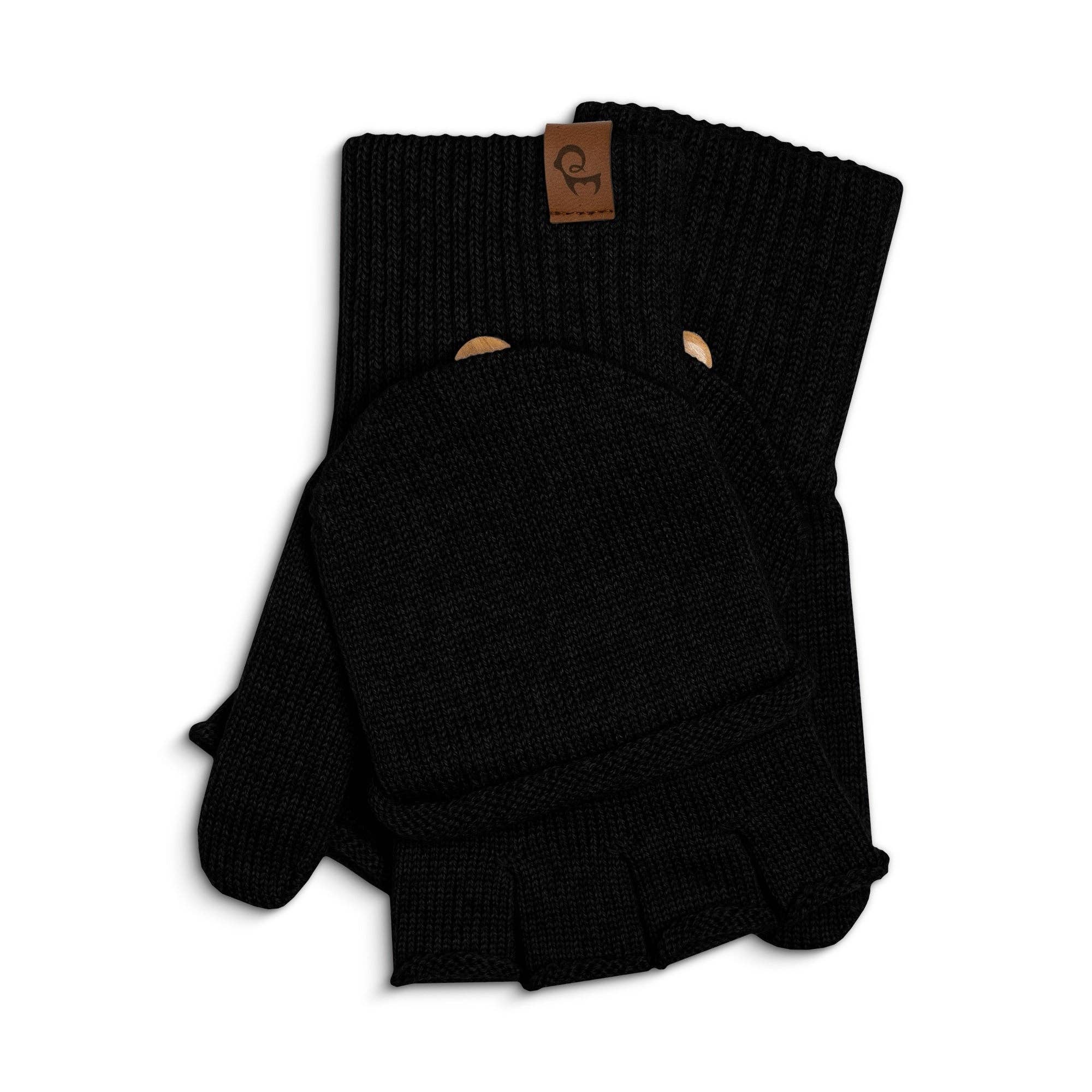 menique - Wholesale Gloves - Women's - Merino Wool Convertible Gloves For Women1