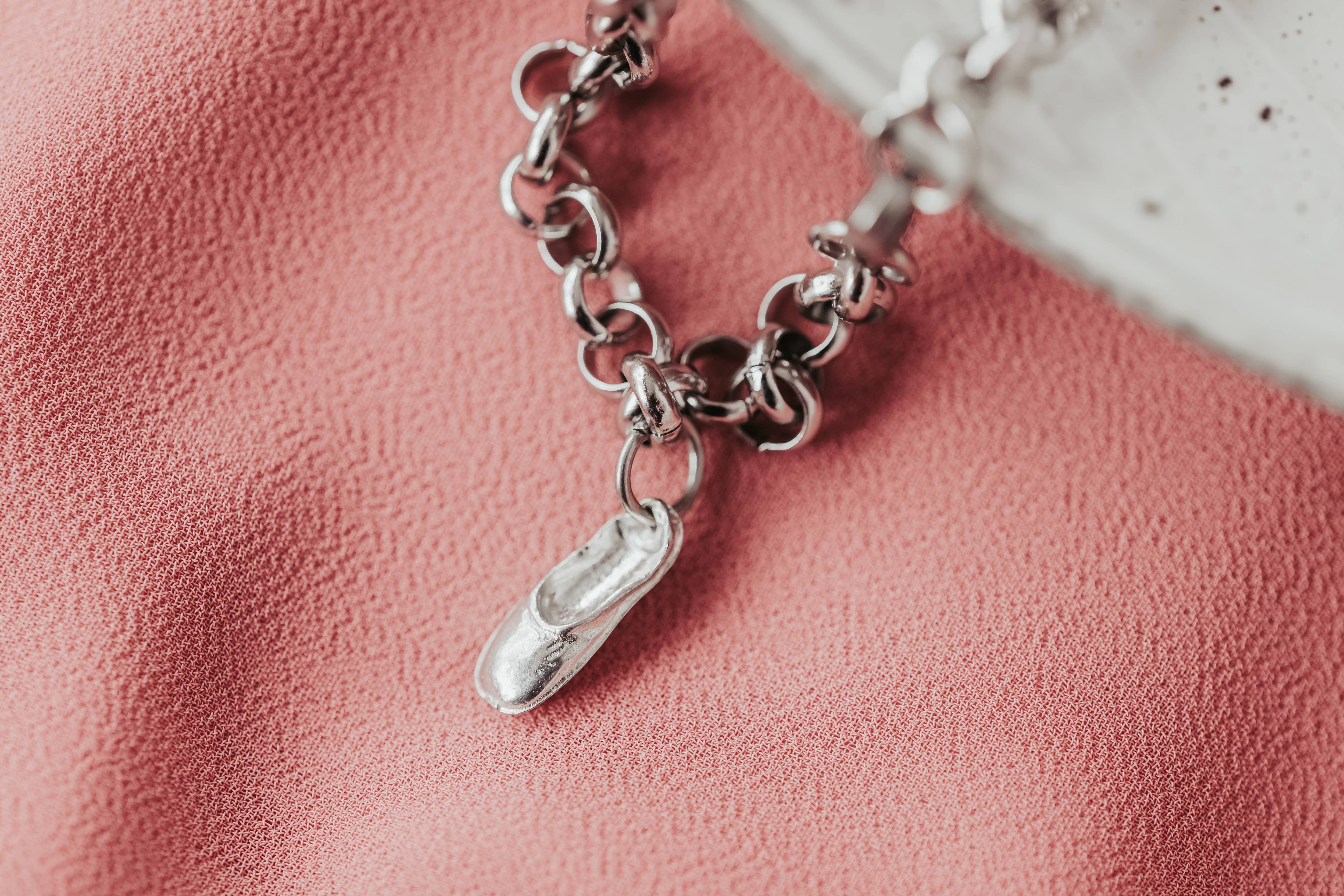 House of Morgan Pewter – Großhandel Schmucksets – Dance Recital Gift - Ballettschuhe Schmuck - Ballerina3