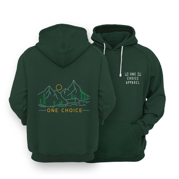 Hoodie durable - Dusk Scene pour la vente par One Choice Apparel
