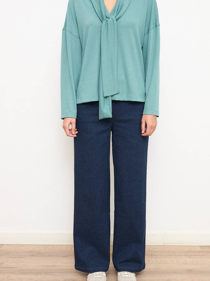 WIDE FIT DENIM PANTS for wholesale by Cottyfish