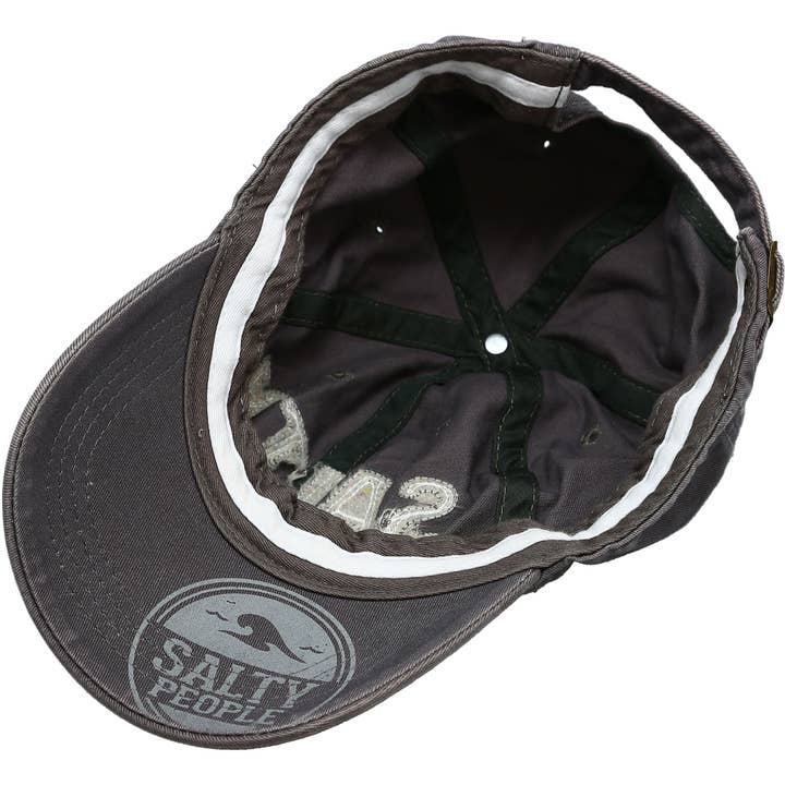 Pavilion - Venta al por mayor Gorra de béisbol - Unisex - Salty People - Gorro ajustable gris oscuro2