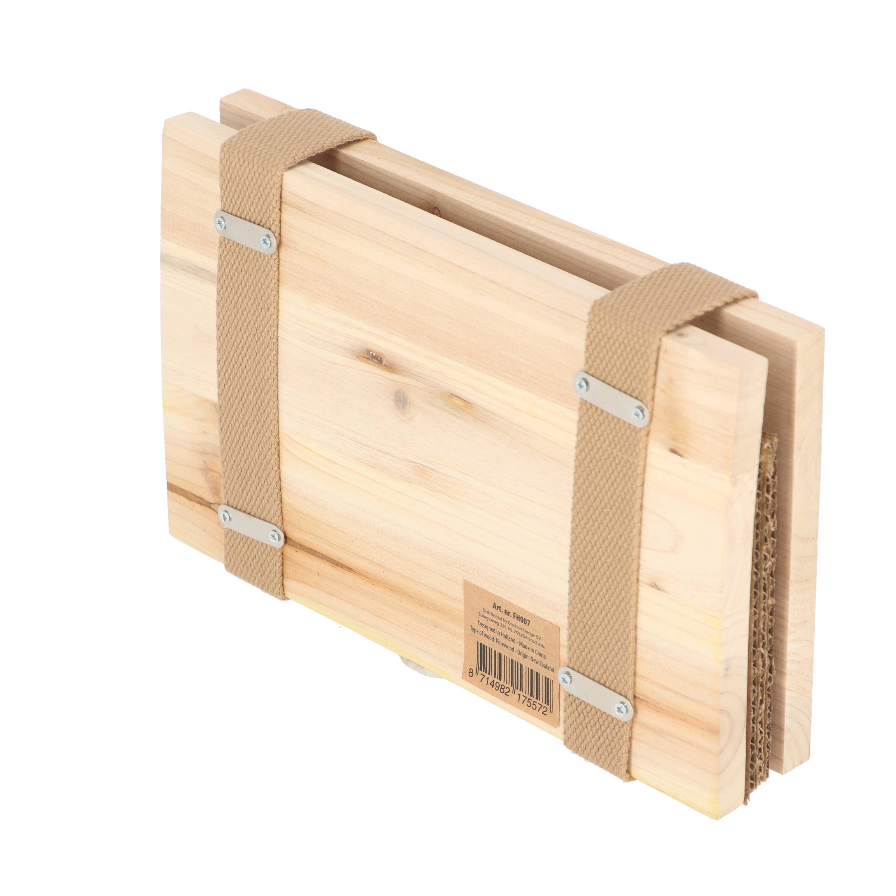 Esschert Design USA - Vente Kit de bricolage - Presse à fleurs et à herbes avec sangles, bois1