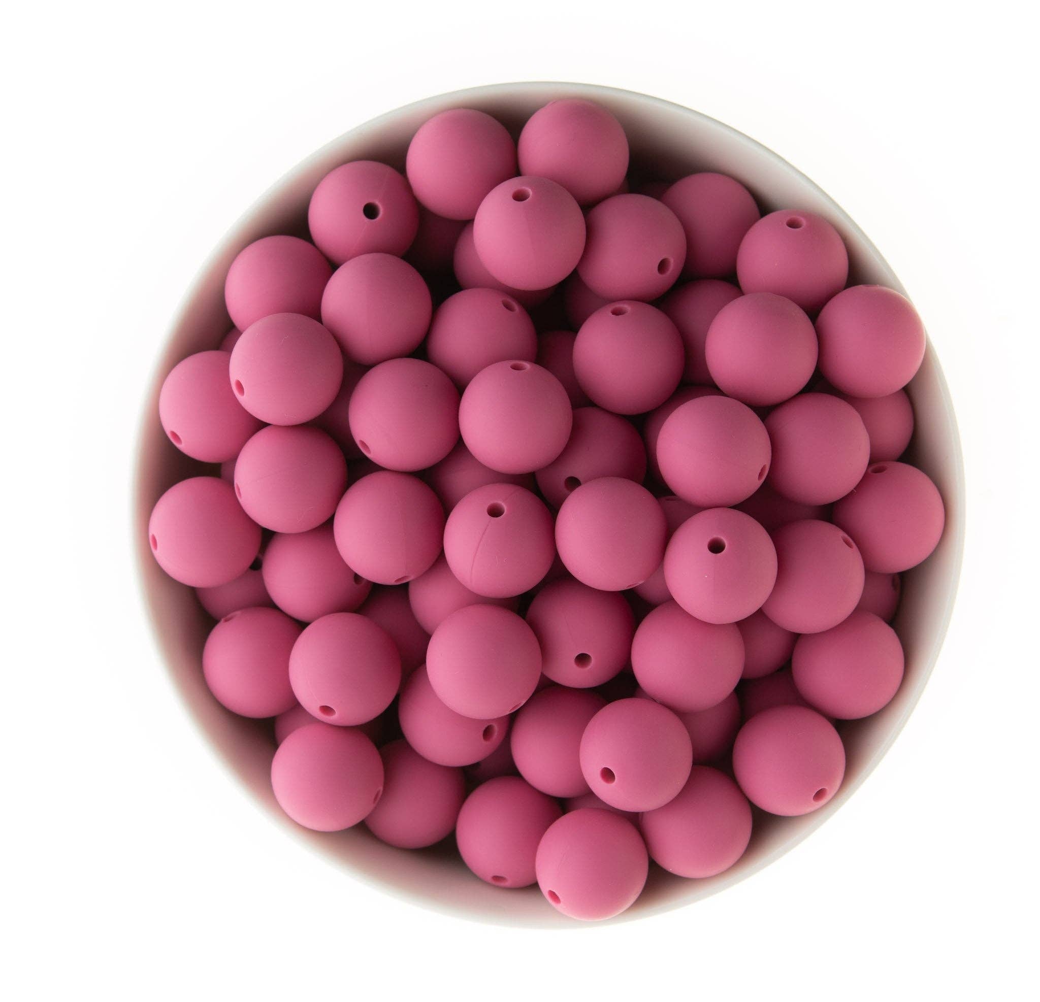 Cara & Co Silicone Craft Supply - Wholesale Beads - 15mm Round Silicone Beads14