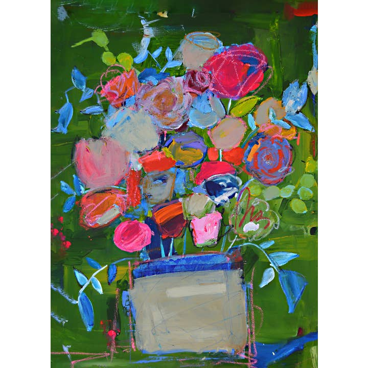 Shelley Roupas - Green Floral II for wholesale by SPLASHWORKS