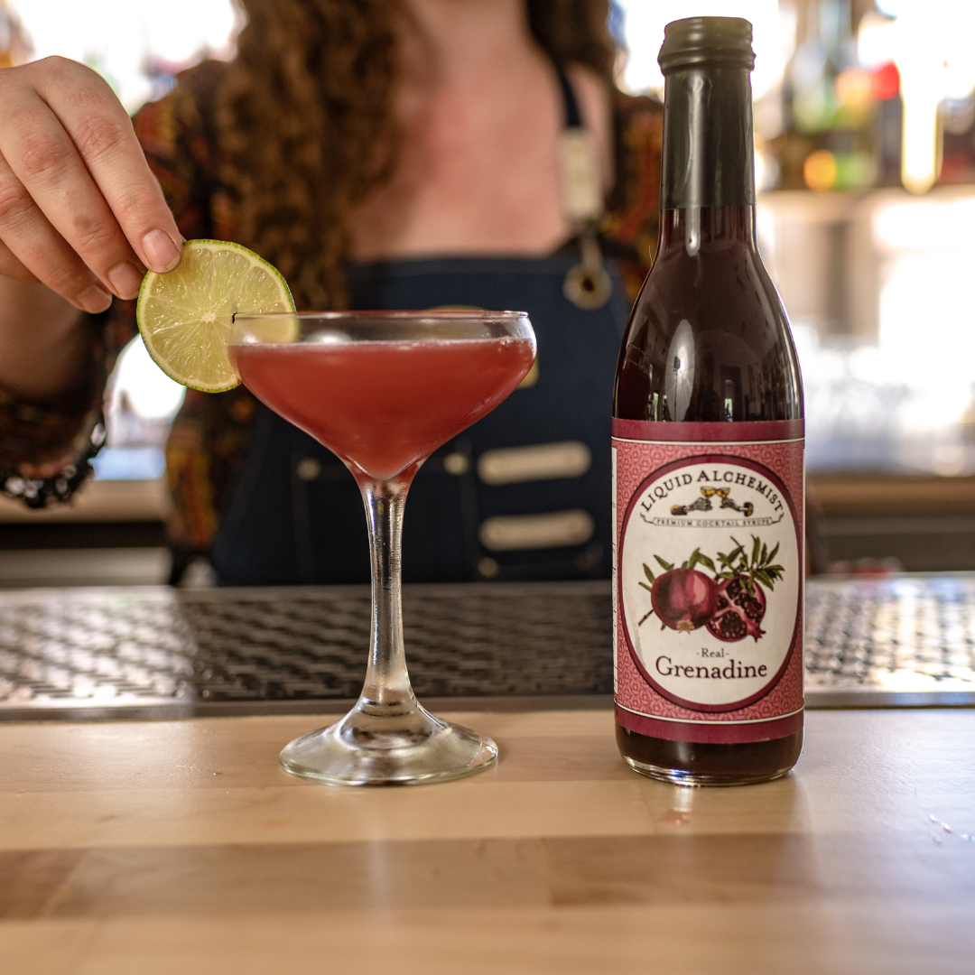 Liquid Alchemist Syrups - Venta al por mayor Preparado/sirope para cóctel - Sirope de cóctel de granadina10