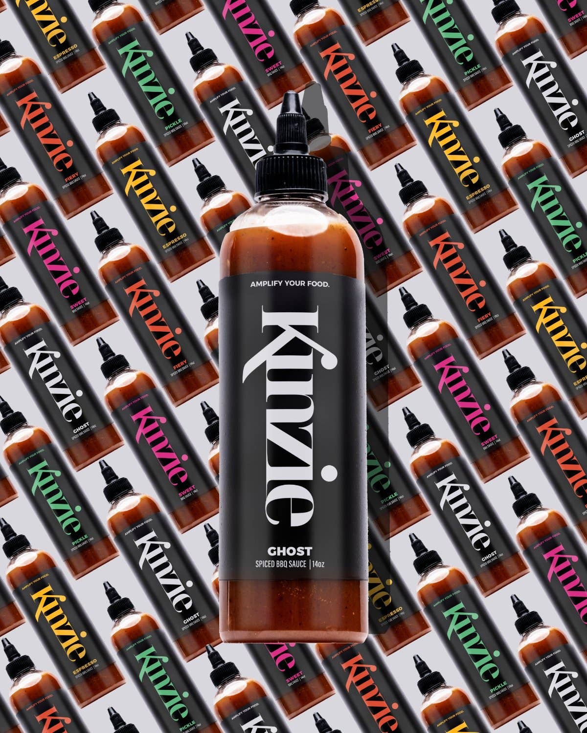 Kinzie Foods - Wholesale BBQ Sauce - Ghost BBQ Sauce, 14oz1