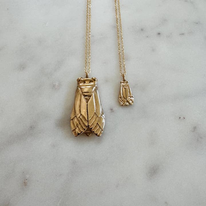 CICADA PENDANT — SMALL for wholesale by Mimosa Handcrafted