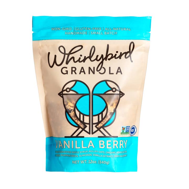 Whirlybird Granola - Wholesale Granola - Whirlybird Granola Vanilla Berry