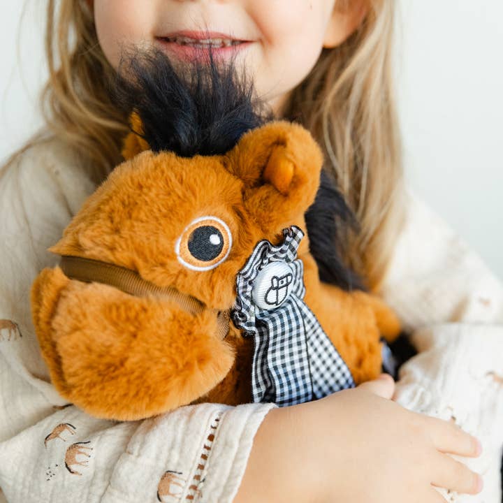Piccoli Horses - Wholesale Stuffed/Plush Toy - Kids & Baby - ENGLISH PONY — CHESTNUT/BLACK