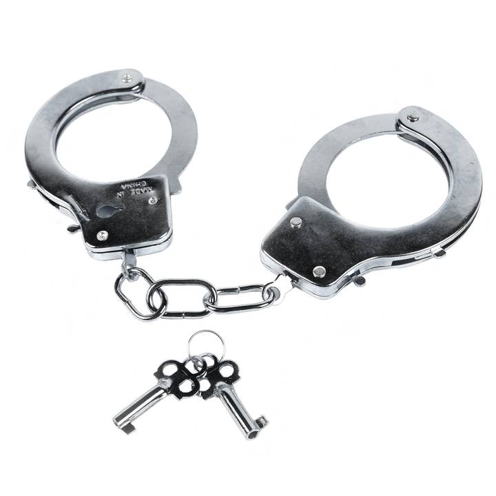 Variety Distributors - Wholesale Toy Set - Kids - Maxx Action Western Series Metal Toy Handcuffs Display1