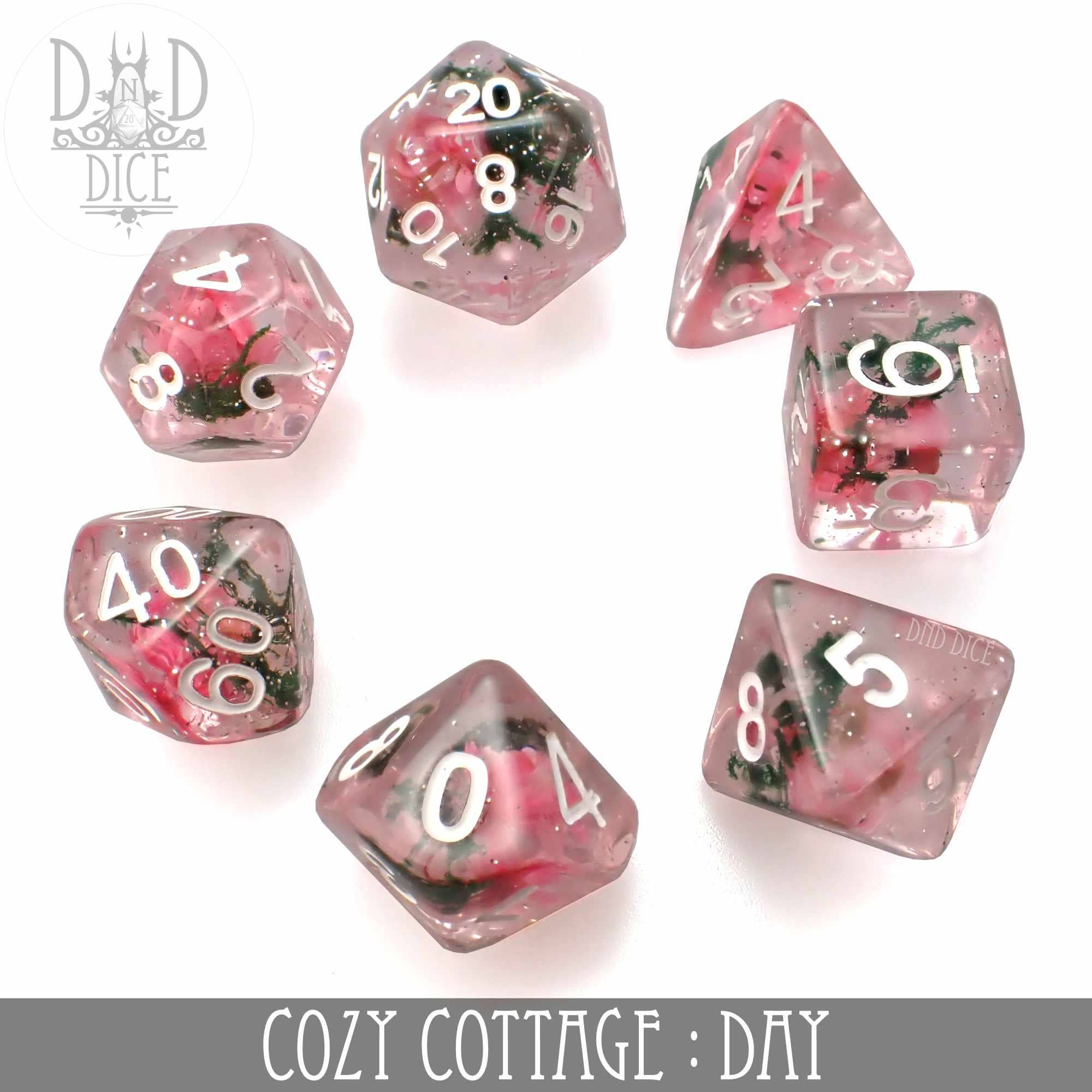 DNDDICE.COM - Wholesale Dice - Cozy Cottage Day2