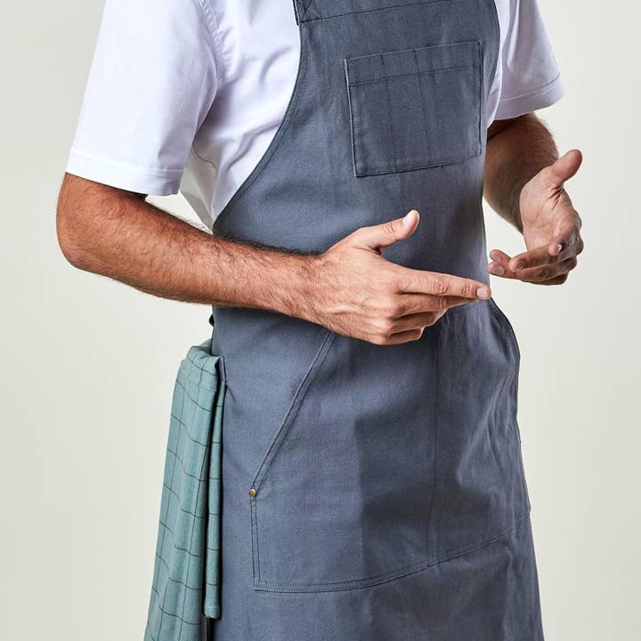 BlueCut - Wholesale Apron - Dover Cross Back Apron-Canvas3