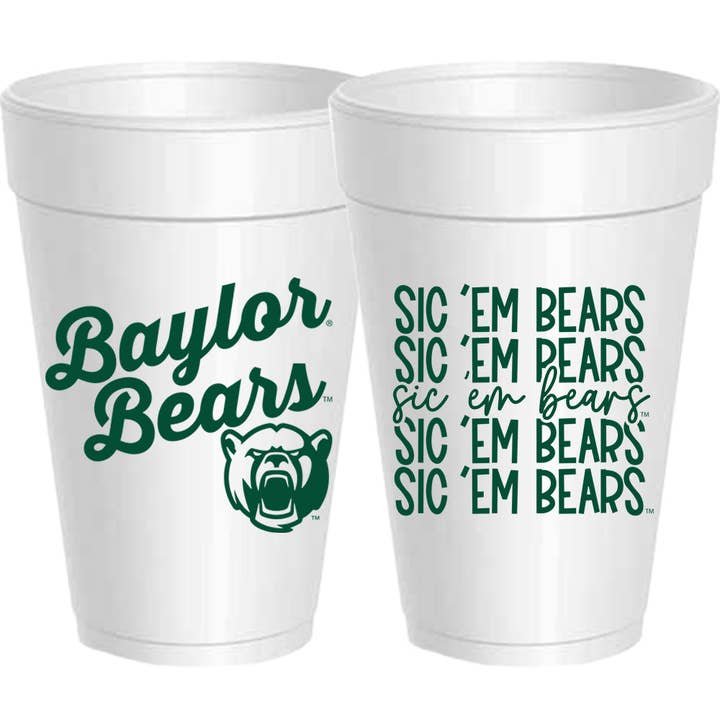 Baylor - Bears Mirror - 10 pack for wholesale by Sassy Cups