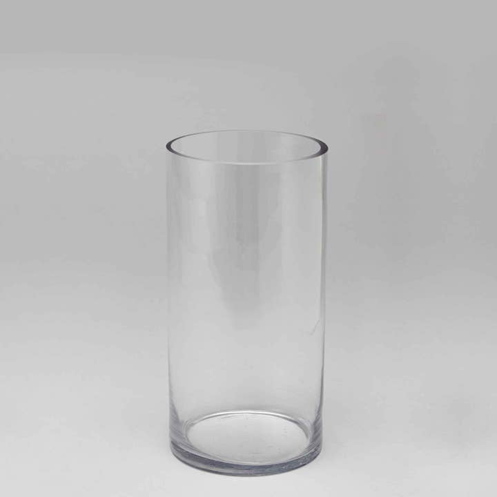 Portofino International Trading, USA - Wholesale Vase - 6" Wide Floral Glass Vase - 12" Tall