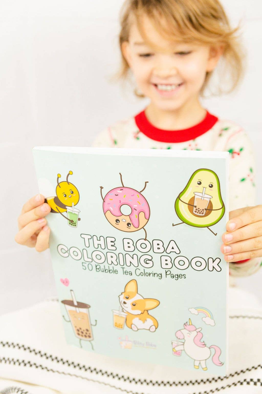 Bitsy Boba - Wholesale Coloring & Activity Book - Kids & Baby - The Boba Coloring Book: 50 Bubble Tea Illustrations6