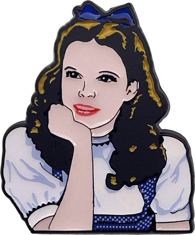 Square Deal Recordings & Supplies - Venta al por mayor Botón/prendedor - Pin de esmalte - El Mago de Oz - Dorothy1