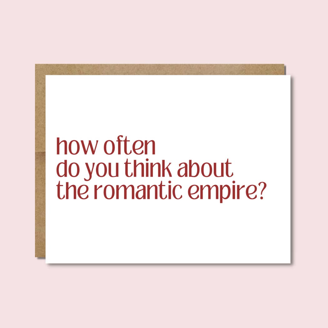 Raisin Spirits - Wholesale Valentine's Day Card - Roman Empire Valentines Day Card | The Romantic Empire