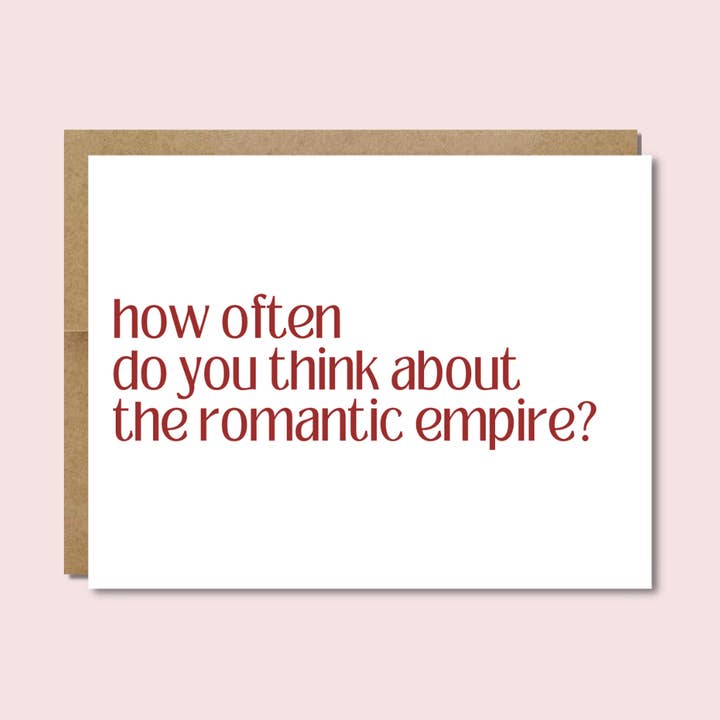 Raisin Spirits - Wholesale Valentine's Day Card - Roman Empire Valentines Day Card | The Romantic Empire0