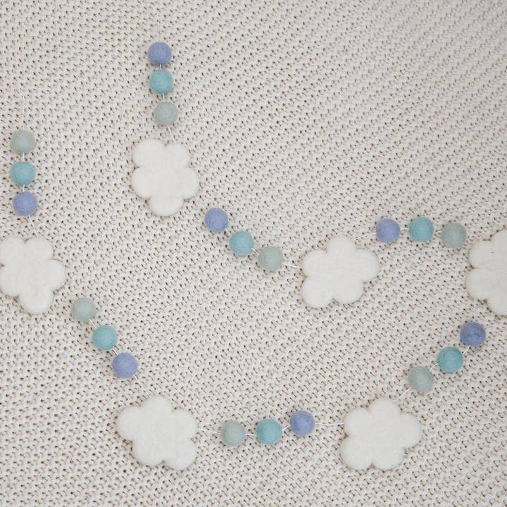 NOEL by Alma Home - Wholesale Bunting/Garland - Baby Photoshoot Cloud Backdrop | Nursery Decor Garland3