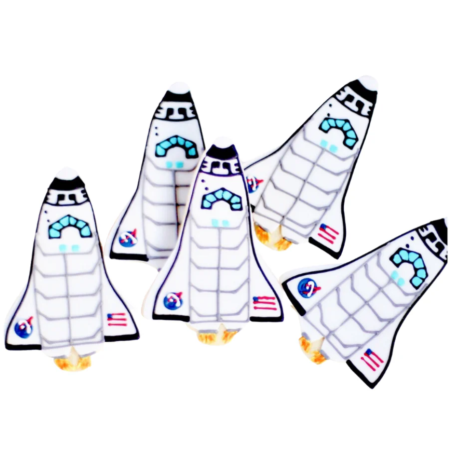 Sweet Sanctions LLC - Wholesale Cookie - Space Exploration Cookie Set1