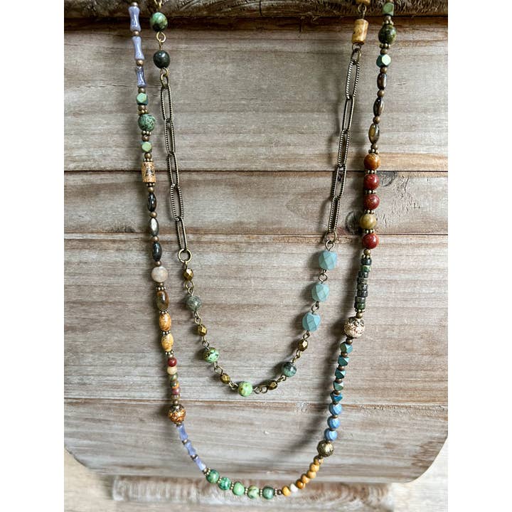 Dylan Designs - Wholesale Beaded/Pearl Necklace - Rochester Necklace
