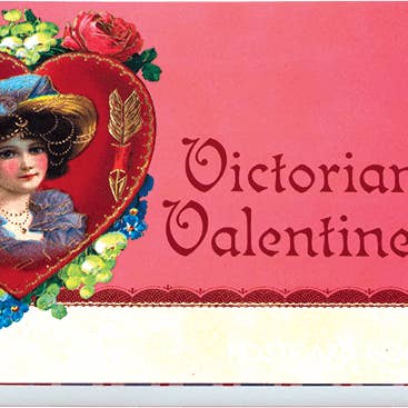 Laughing Elephant - Wholesale Postcard Set - Victorian Valentine Postcard Book - Postcards