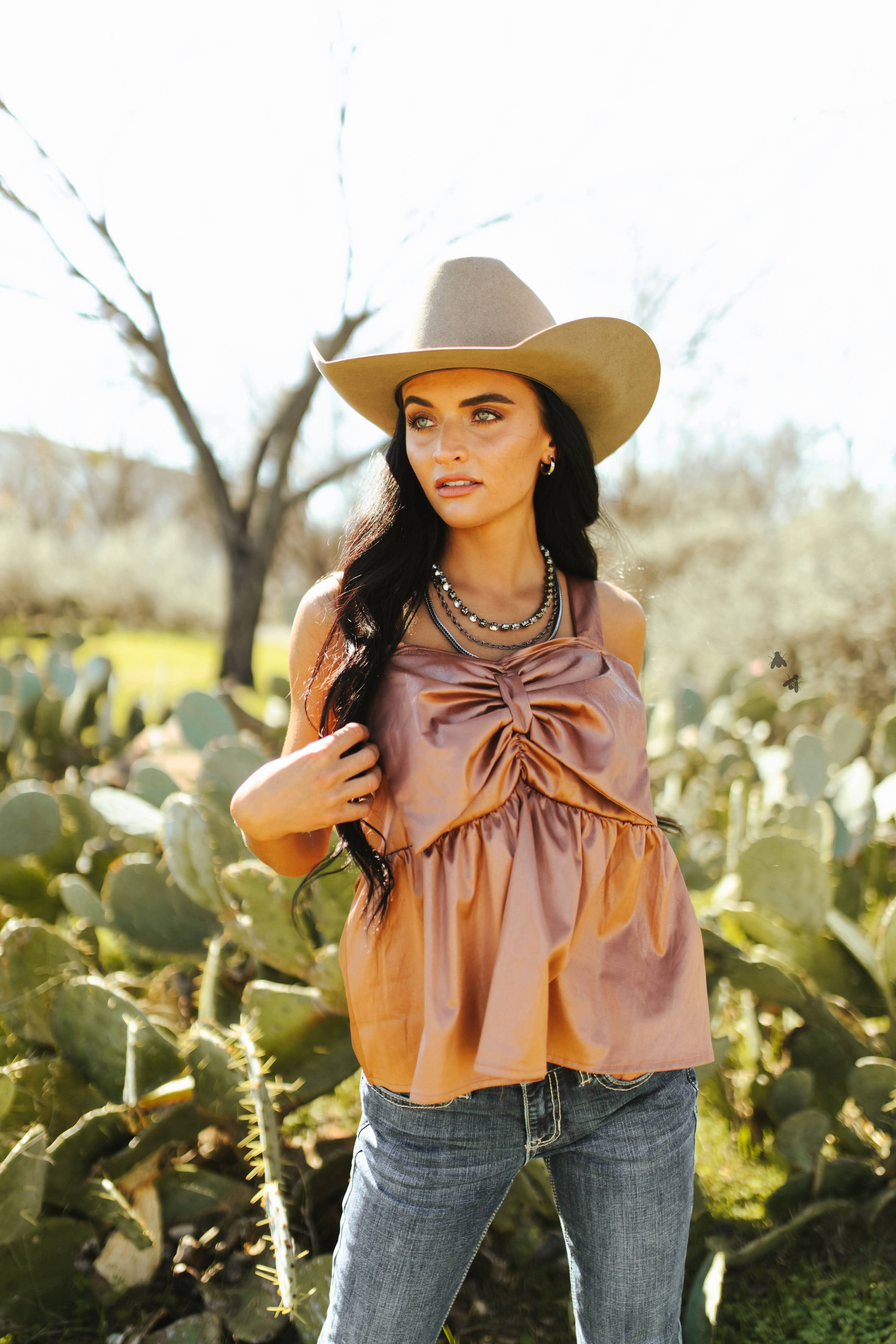 2 Fly Co - Wholesale Blouse - Women's - RODEO RIBBON *SADDLE2