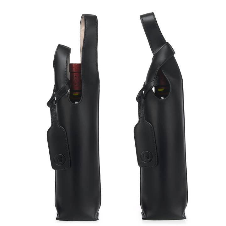 Lux and Nyx - Wholesale Wine Tote - 1.5-liter Wine Tote - Wine Bottle Tote Bag - Leather2