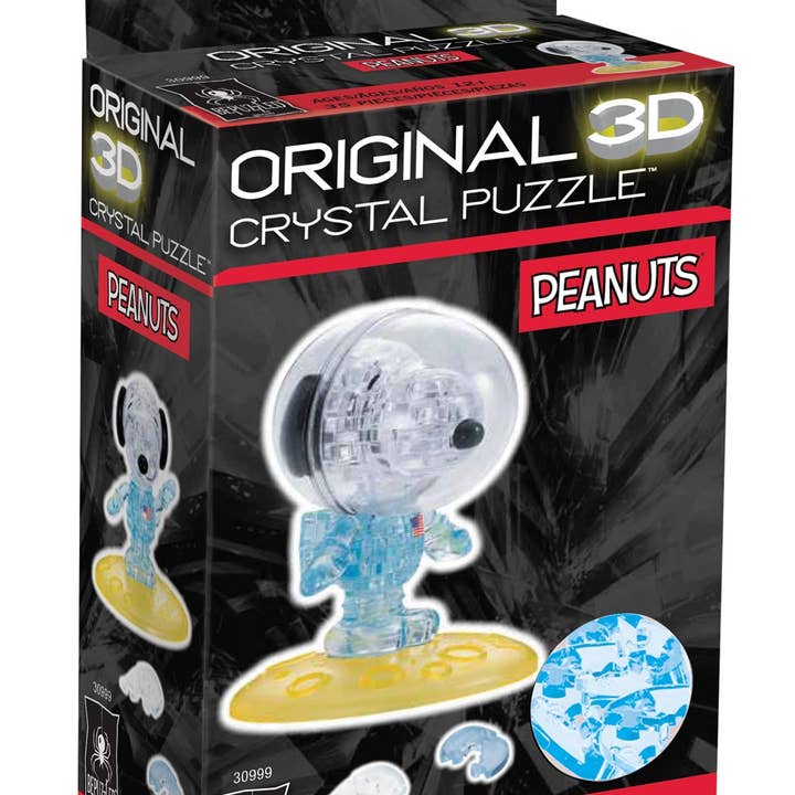 University Games - Wholesale Puzzle - Kids - Licensed Crystal Puzzle-Snoopy Astronaut